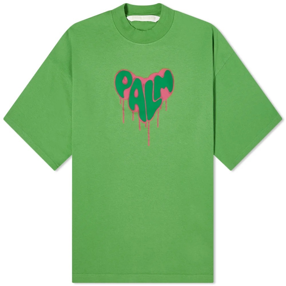 Palm Angels Oversized Heart T-Shirt